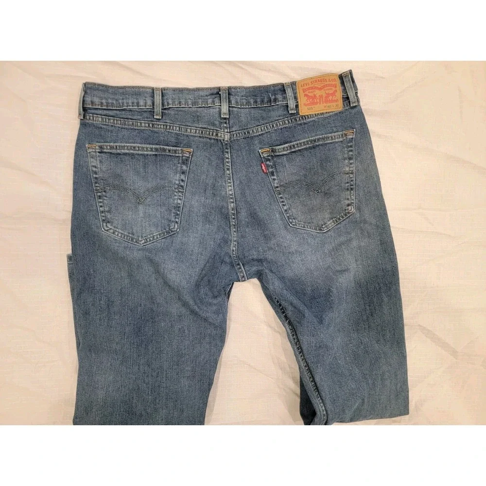 Levi's 505 jeans - Regular fit Straight‎ Leg - 40x30 Medium Wash, work or play